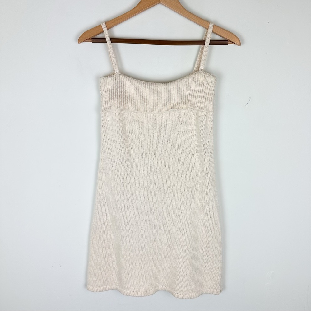 St. Agni Amelia Knit Tunic or Dress in Ecru - Picture 4 of 13